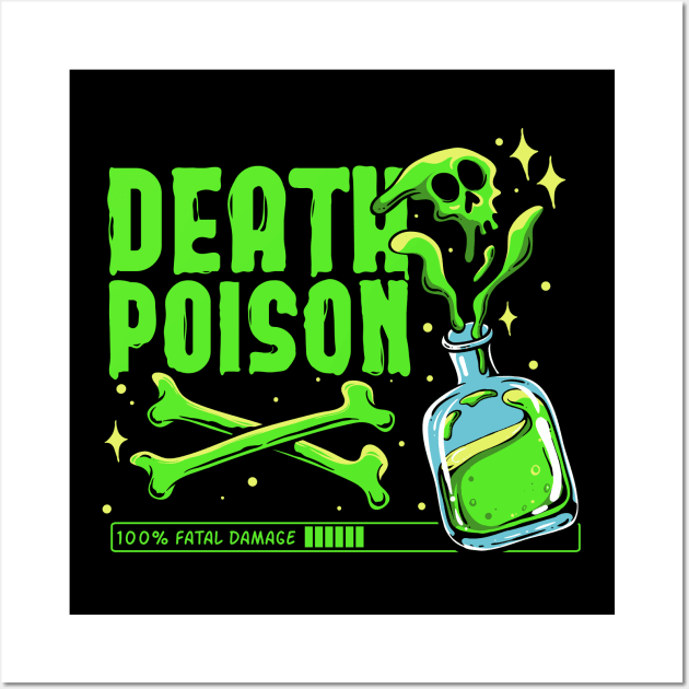 Death Poison Wall Art by PlasticGhost